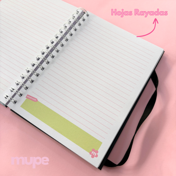 Cuaderno A5 - She - Rayadas