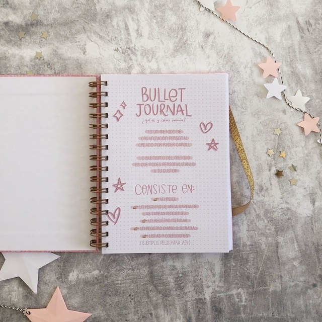 Libretas y Bullet Journal