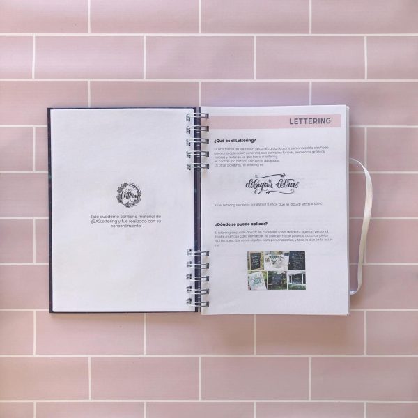 Cuaderno de Lettering - Night
