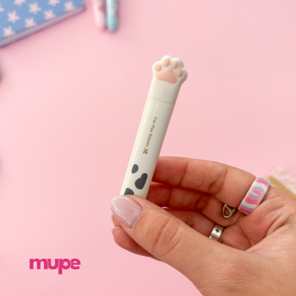 Mini Tijera con estuche - Blanca