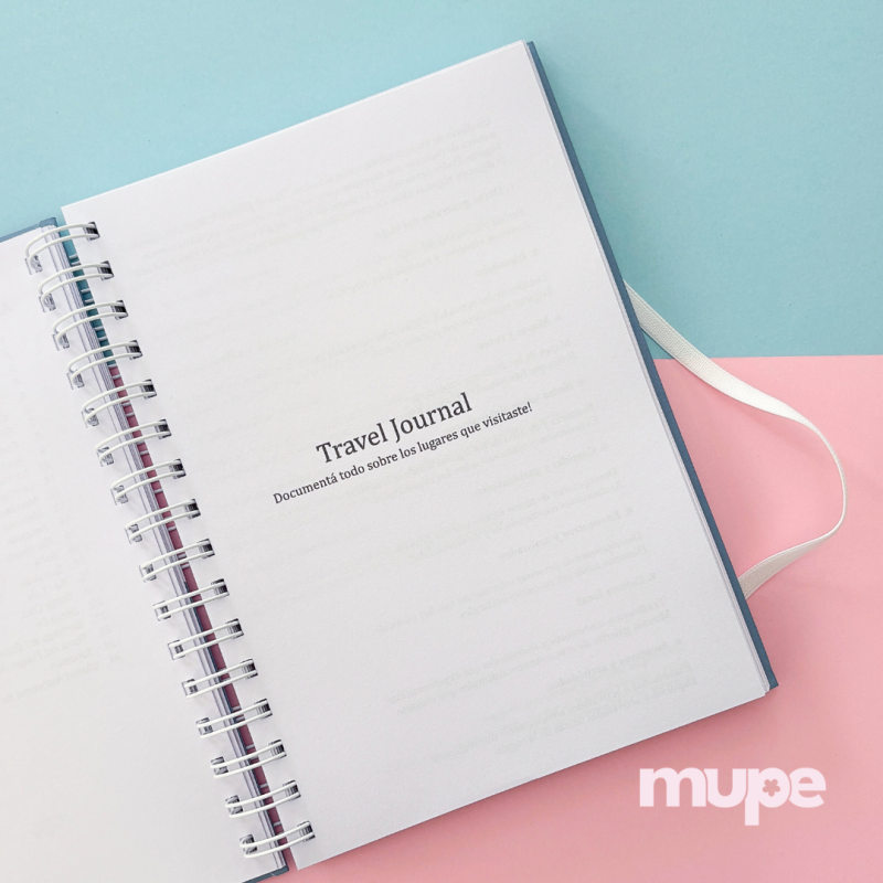 Travel Journal - Azul - Imagen 2