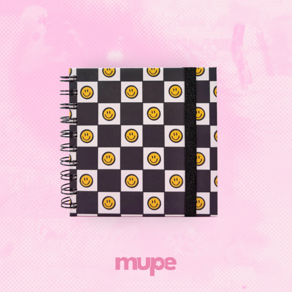 Cuaderno 13 x 13 cm - Happy