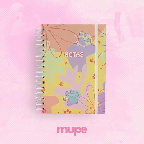 Cuaderno Veterinario - Manchas pastel