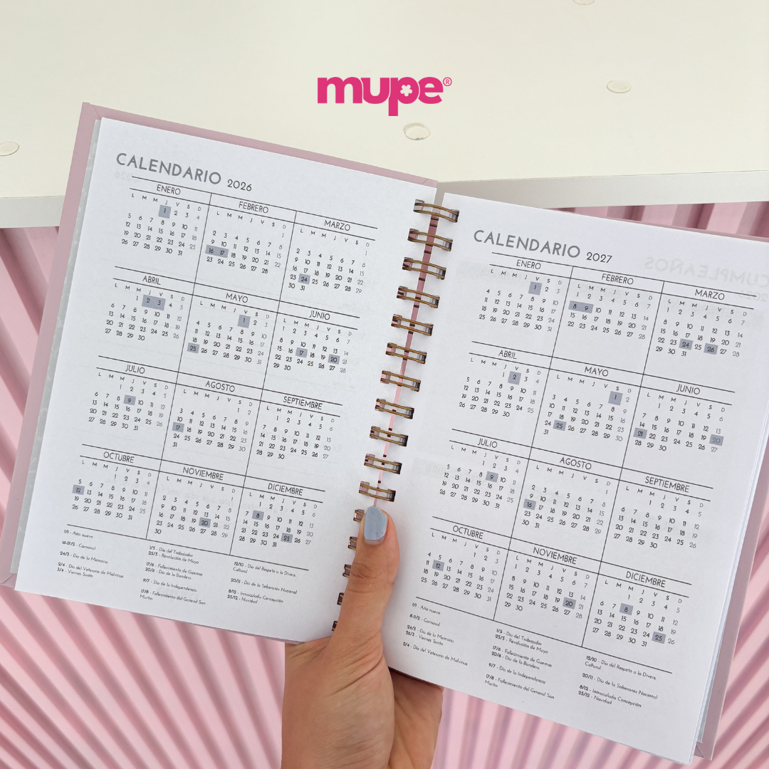 Agenda 2026 - NEUTRA (varios colores) - Imagen 7