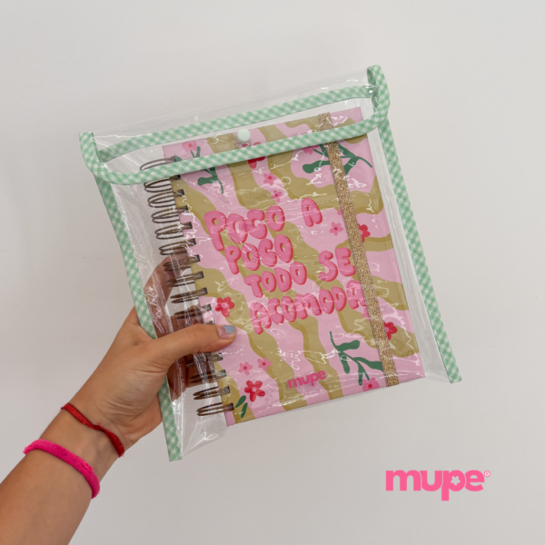 Sobre para Agenda A5 - Verde