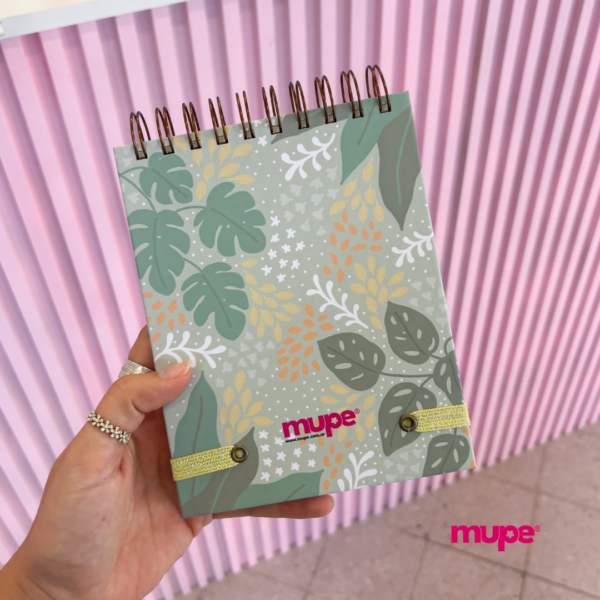 Cuaderno Botánico 14 x 17,5 cm - Hojas punteadas