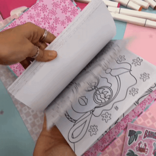 Bahiana - Libro para pintar by Yamila Violetta🌈🦄