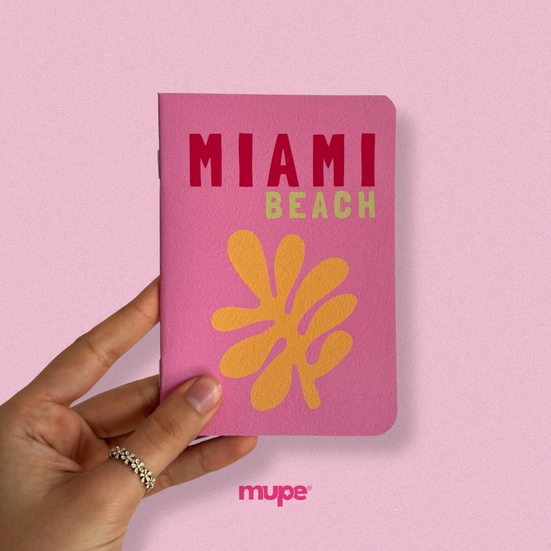 Cuaderno flex A6 - Miami
