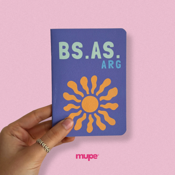 Cuaderno flex A6 - Buenos Aires