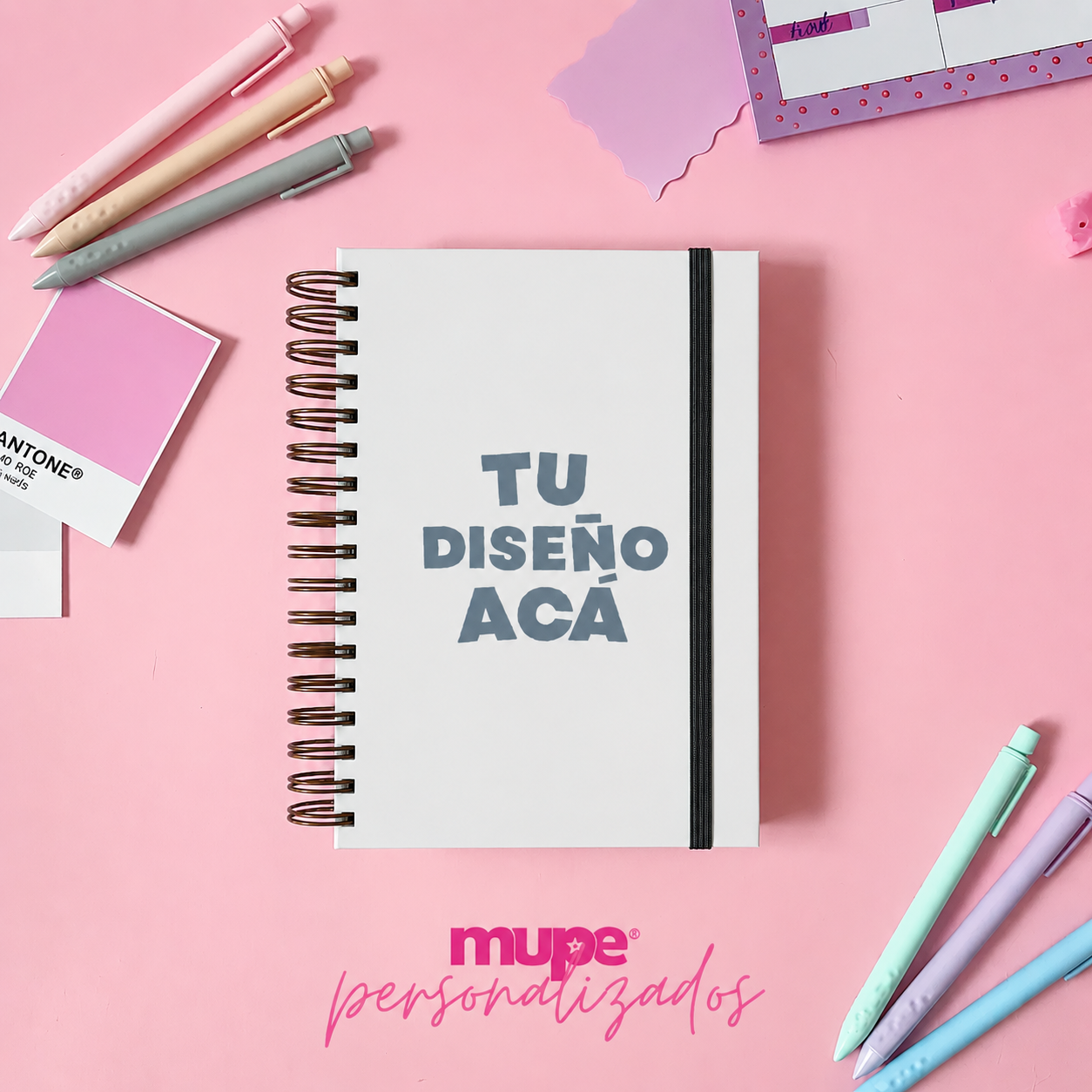 Agenda Neutra 2027 - Tapa personalizada