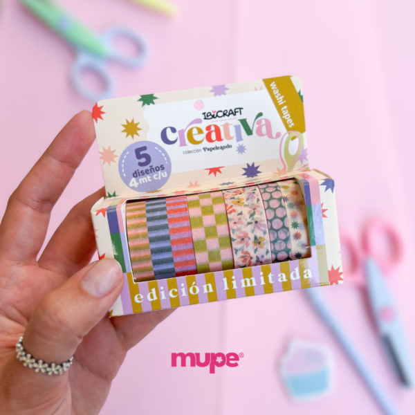 Washi x5 unidades - Creativa