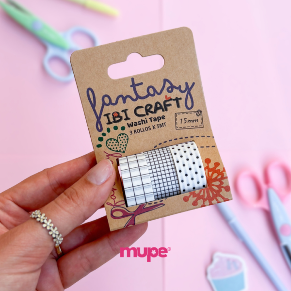 Washi x3 unidades - Pattern