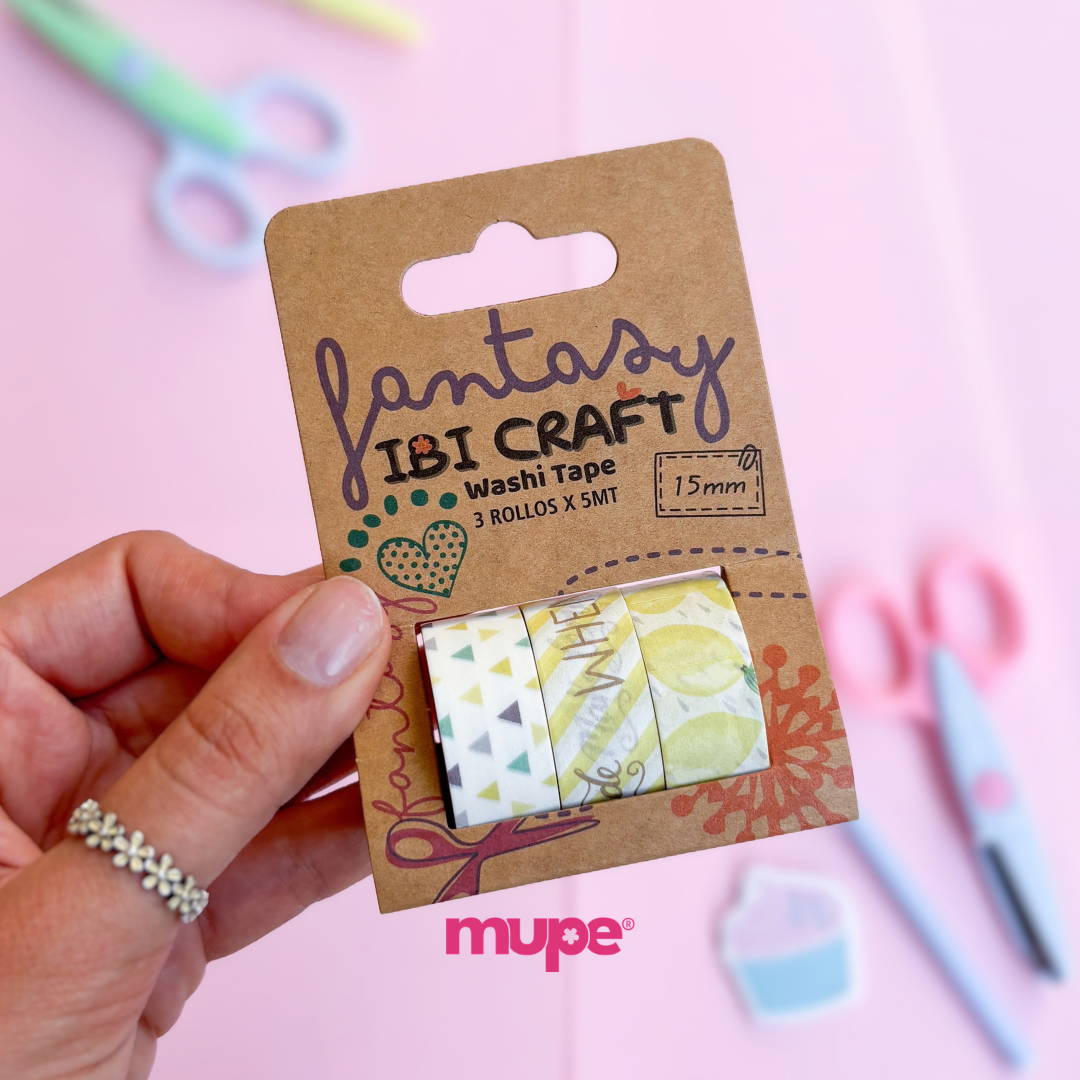 Washi x3 unidades - Lemon